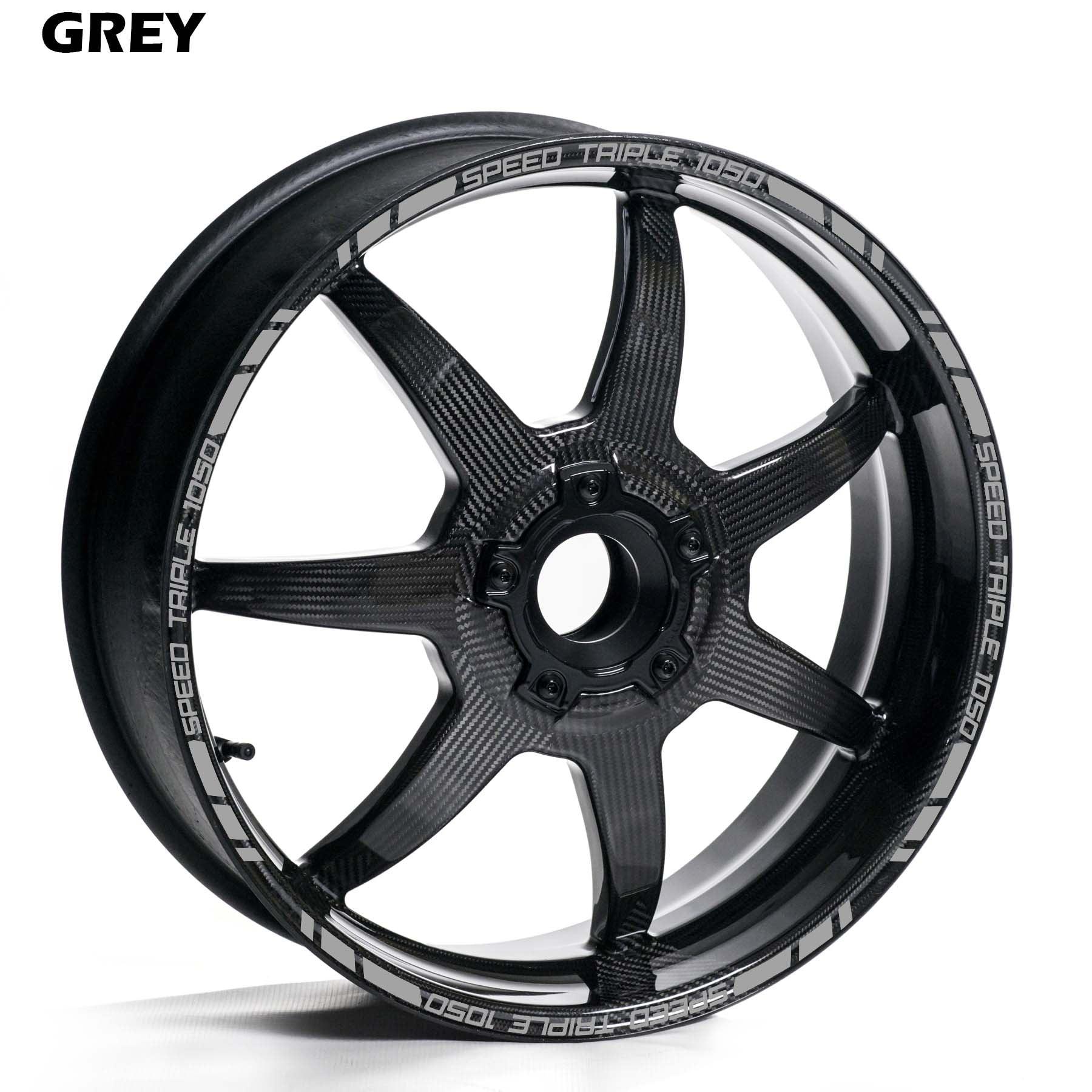 TRIUMPH SPEED TRIPLE 1050 WHEEL RIM STRIPE DECAL STICKER KIT - Speed Army