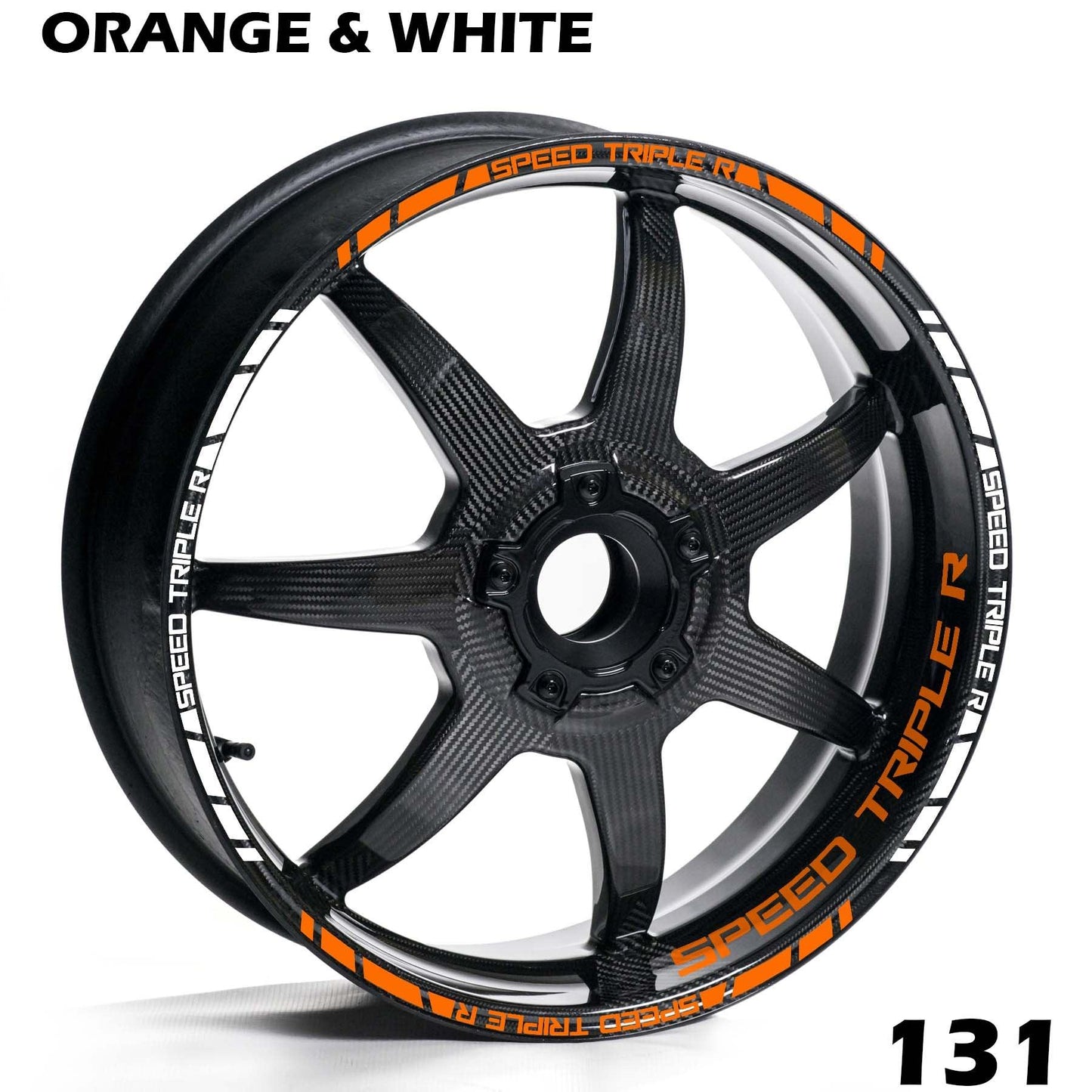 TRIUMPH SPEED TRIPLE R FULL WHEEL RIM STRIPE DECAL STICKER KIT - Speed Army