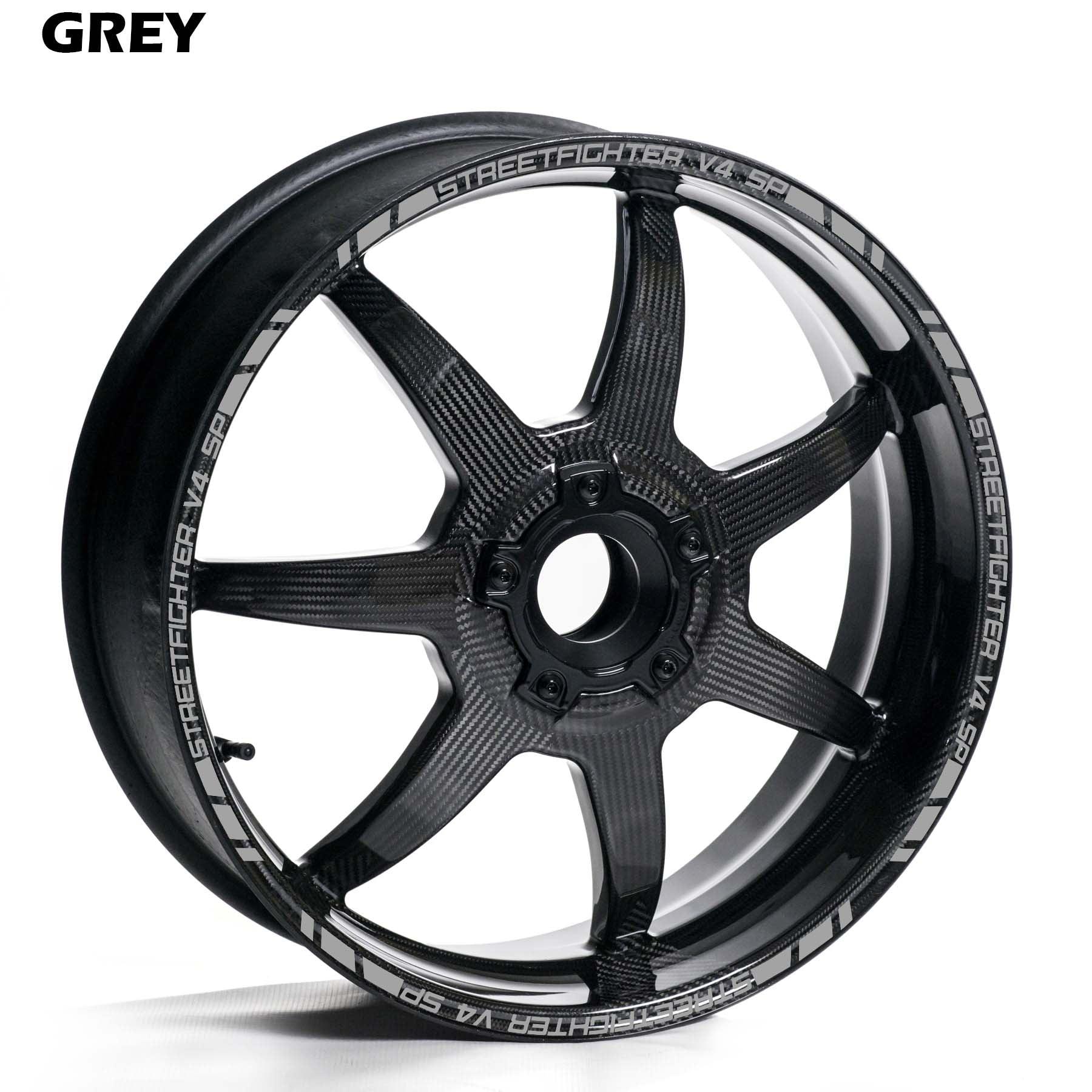 DUCATI STREETFIGHTER V4SP WHEEL RIM STRIPE DECAL STICKER KIT - Speed Army