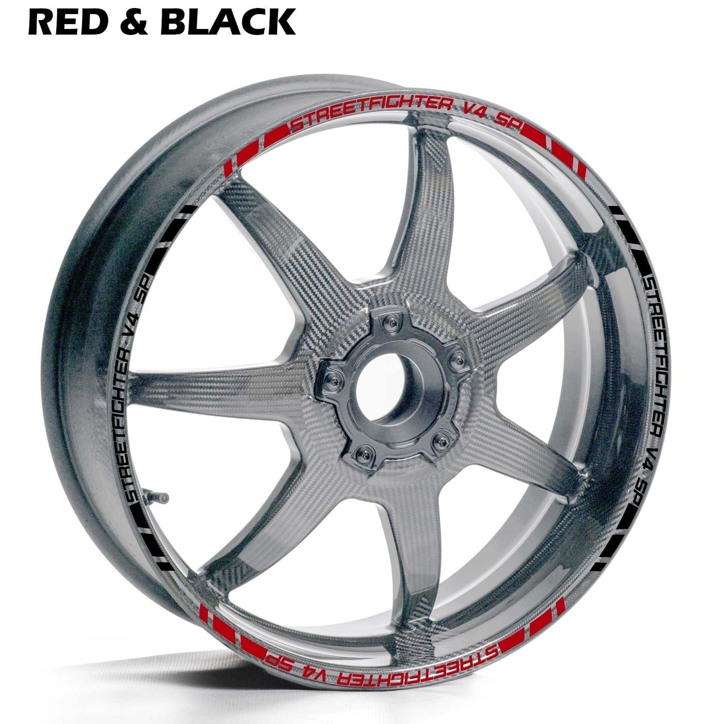 DUCATI STREETFIGHTER V4SP WHEEL RIM STRIPE DECAL STICKER KIT - Speed Army