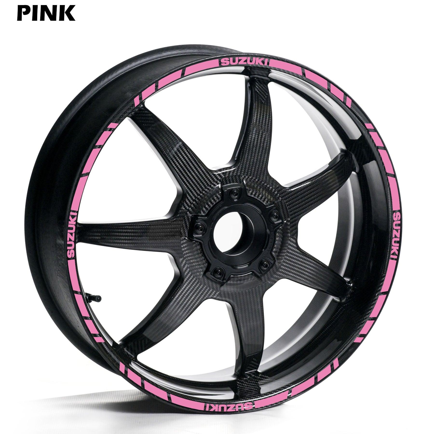 SUZUKI WHEEL RIM STRIPE DECAL STICKER KIT - Speed Army