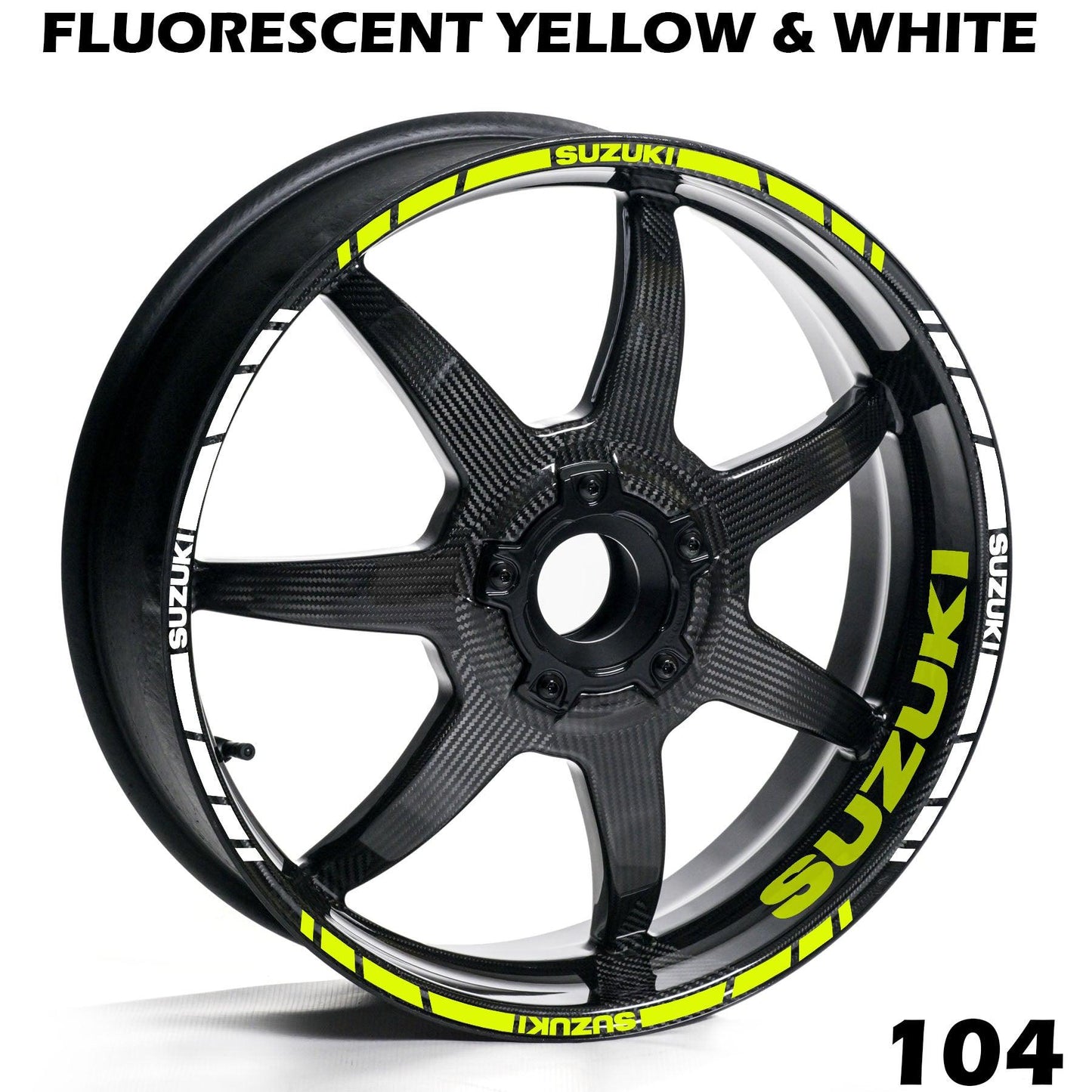 SUZUKI FULL WHEEL RIM STRIPE DECAL STICKER KIT - Speed Army