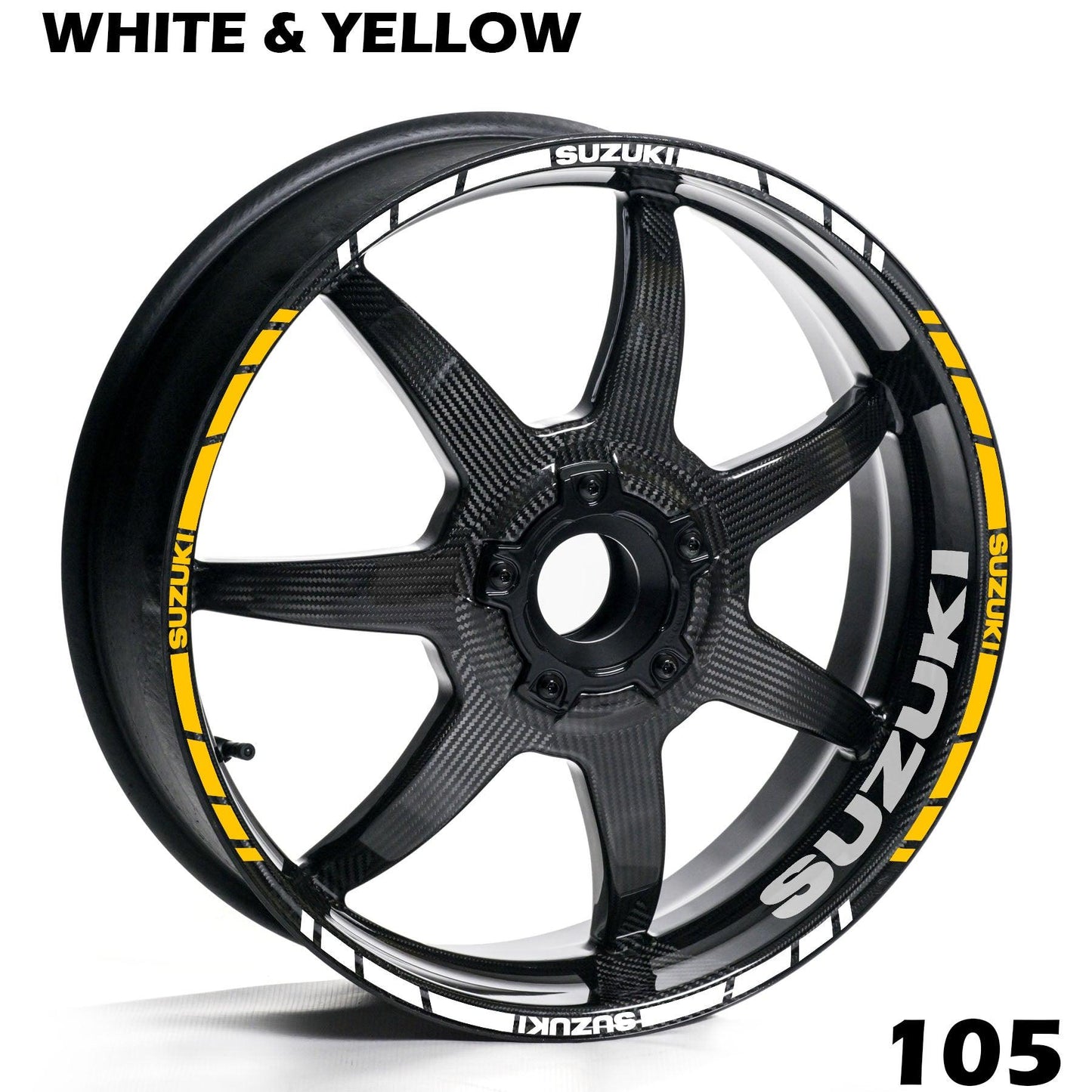 SUZUKI FULL WHEEL RIM STRIPE DECAL STICKER KIT - Speed Army