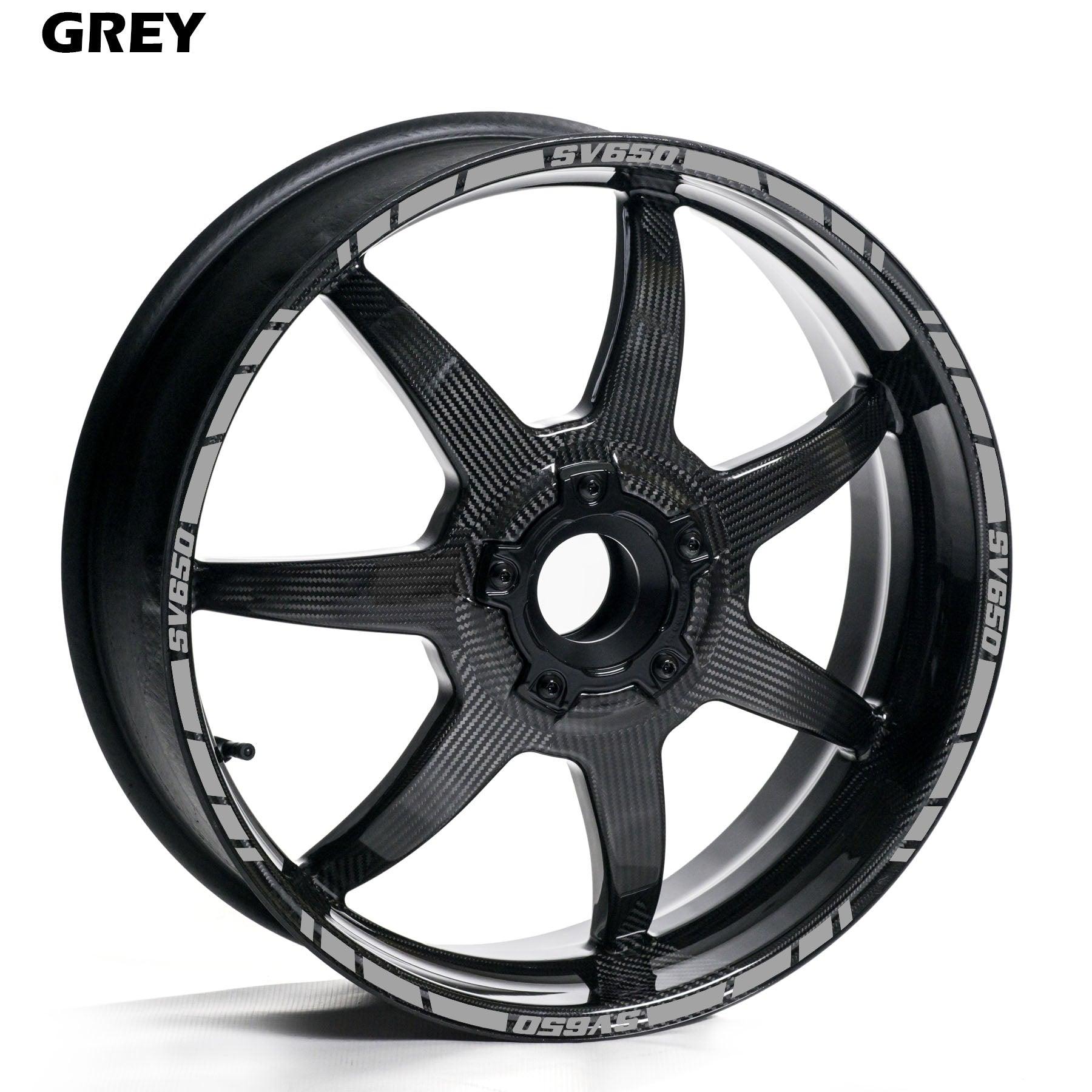 SUZUKI SV650 WHEEL RIM STRIPE DECAL STICKER KIT - Speed Army