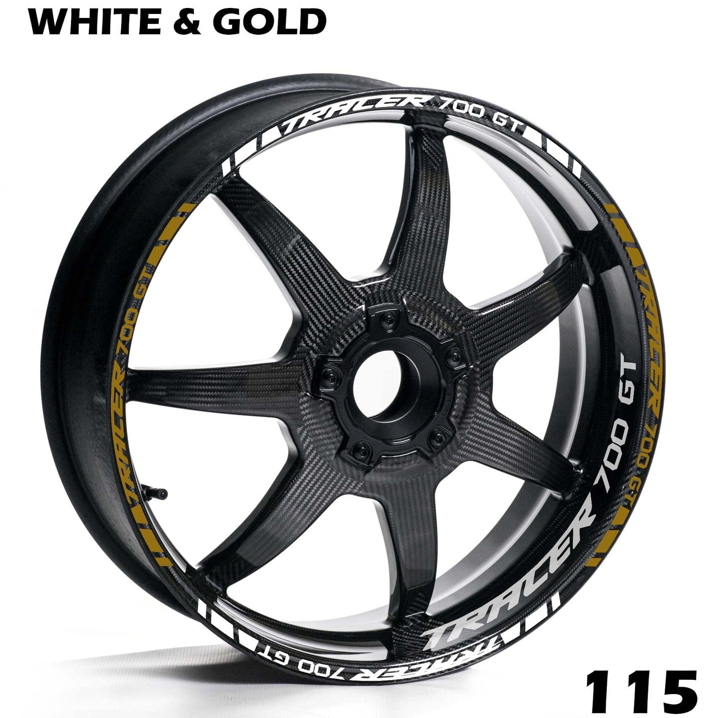 YAMAHA TRACER 700 GT FULL WHEEL RIM STRIPE DECAL STICKER KIT - Speed Army