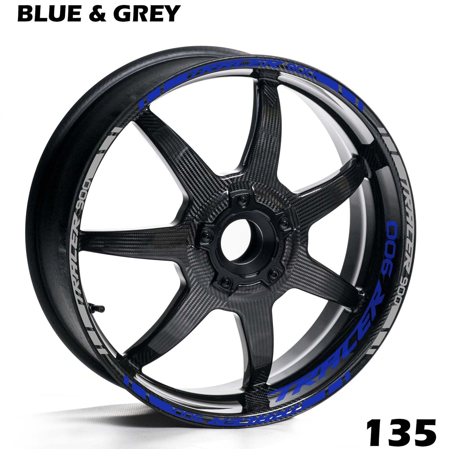 YAMAHA TRACER 900 WHEEL FULL RIM STRIPE DECAL STICKER KIT - Speed Army