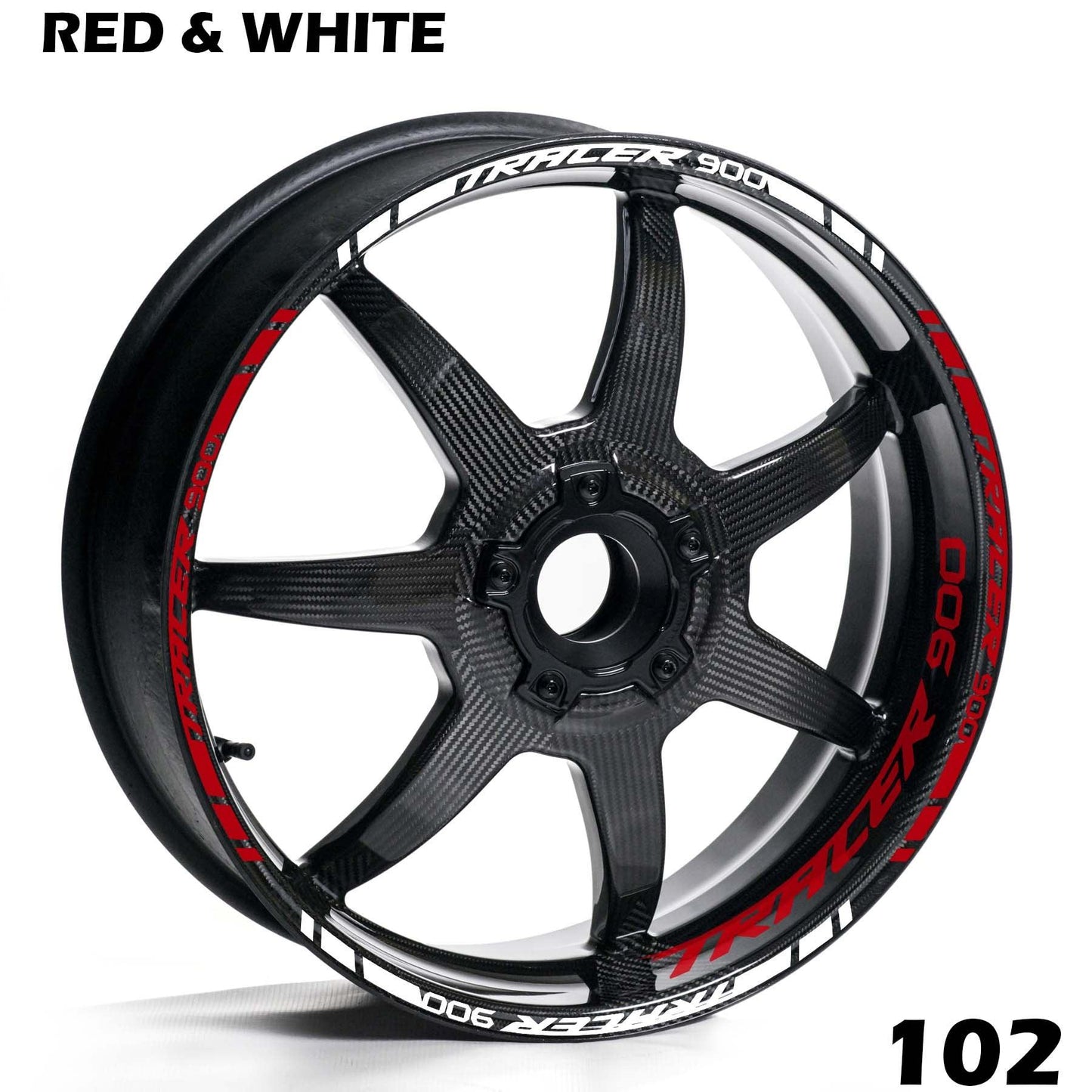 YAMAHA TRACER 900 WHEEL FULL RIM STRIPE DECAL STICKER KIT - Speed Army