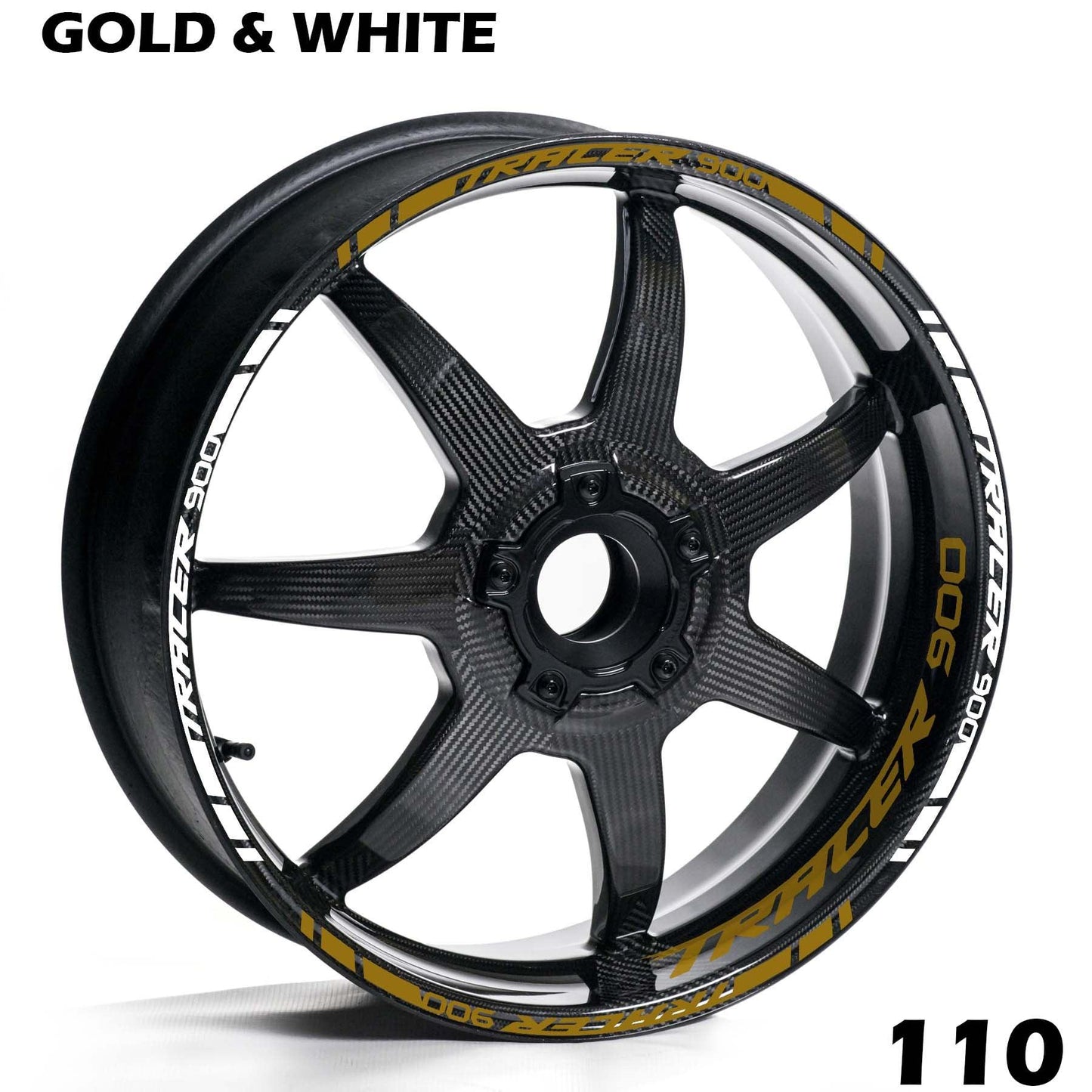 YAMAHA TRACER 900 WHEEL FULL RIM STRIPE DECAL STICKER KIT - Speed Army
