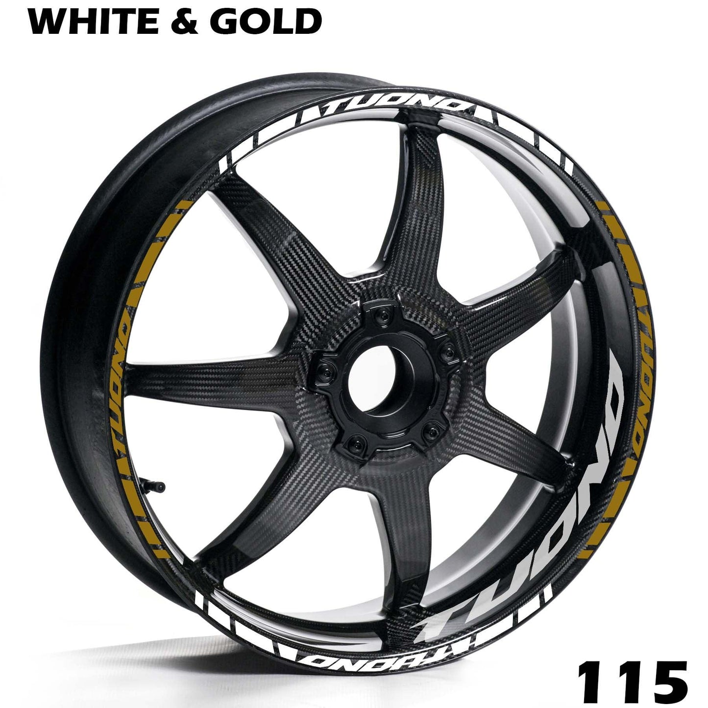 APRILIA TUONO FULL WHEEL RIM STRIPE DECAL STICKER KIT - Speed Army
