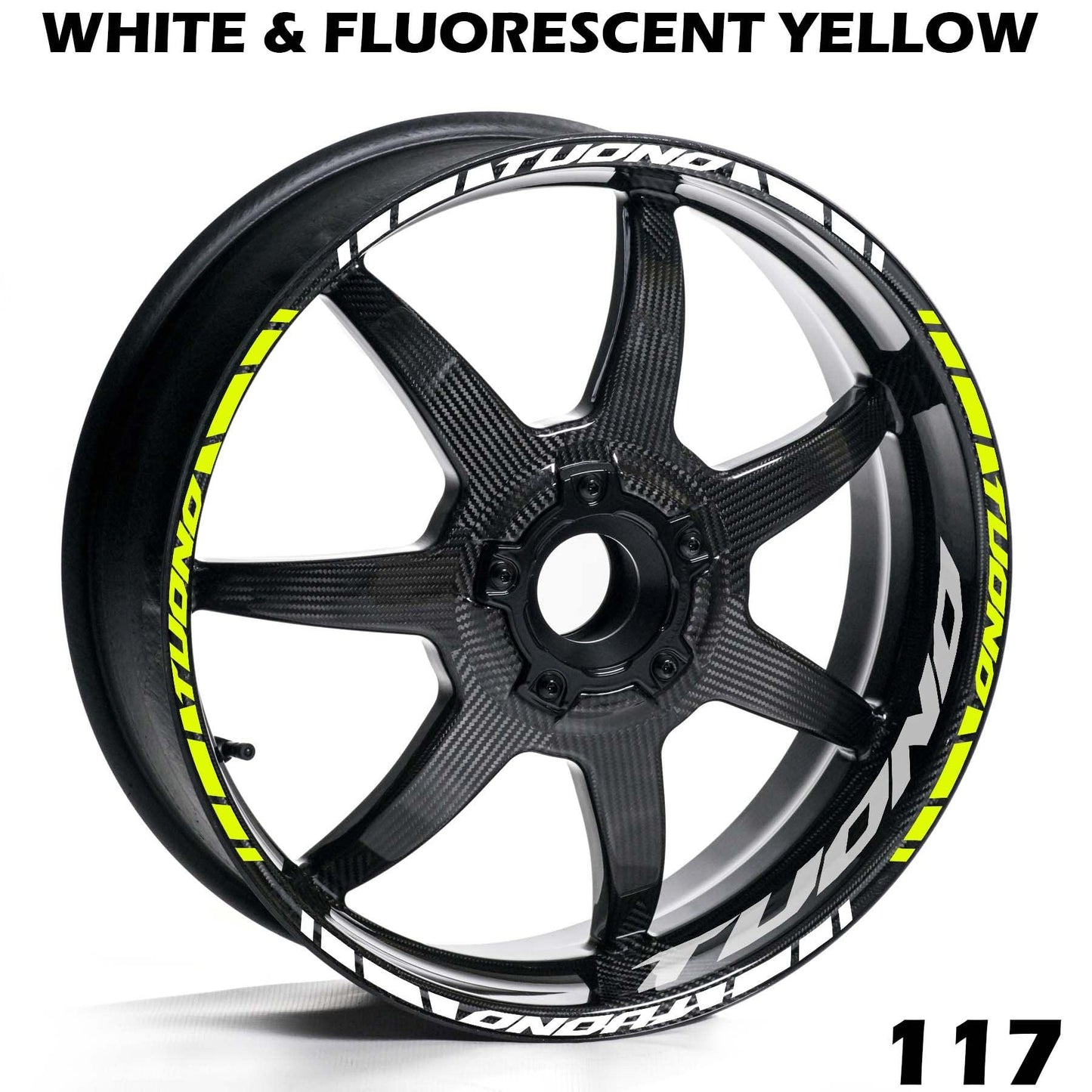 APRILIA TUONO FULL WHEEL RIM STRIPE DECAL STICKER KIT - Speed Army