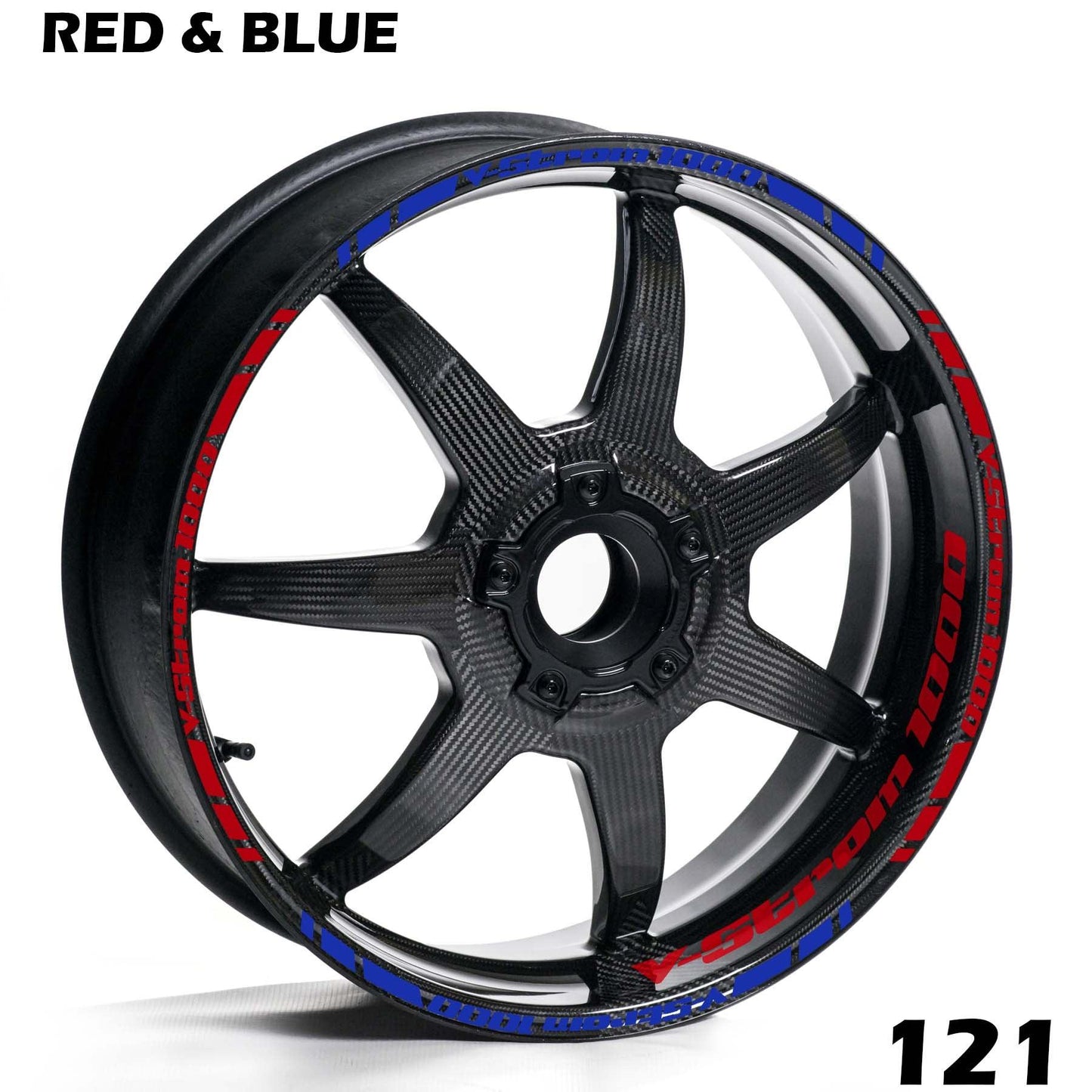 SUZUKI V-STROM 1000 FULL WHEEL RIM STRIPE DECAL STICKER KIT - Speed Army
