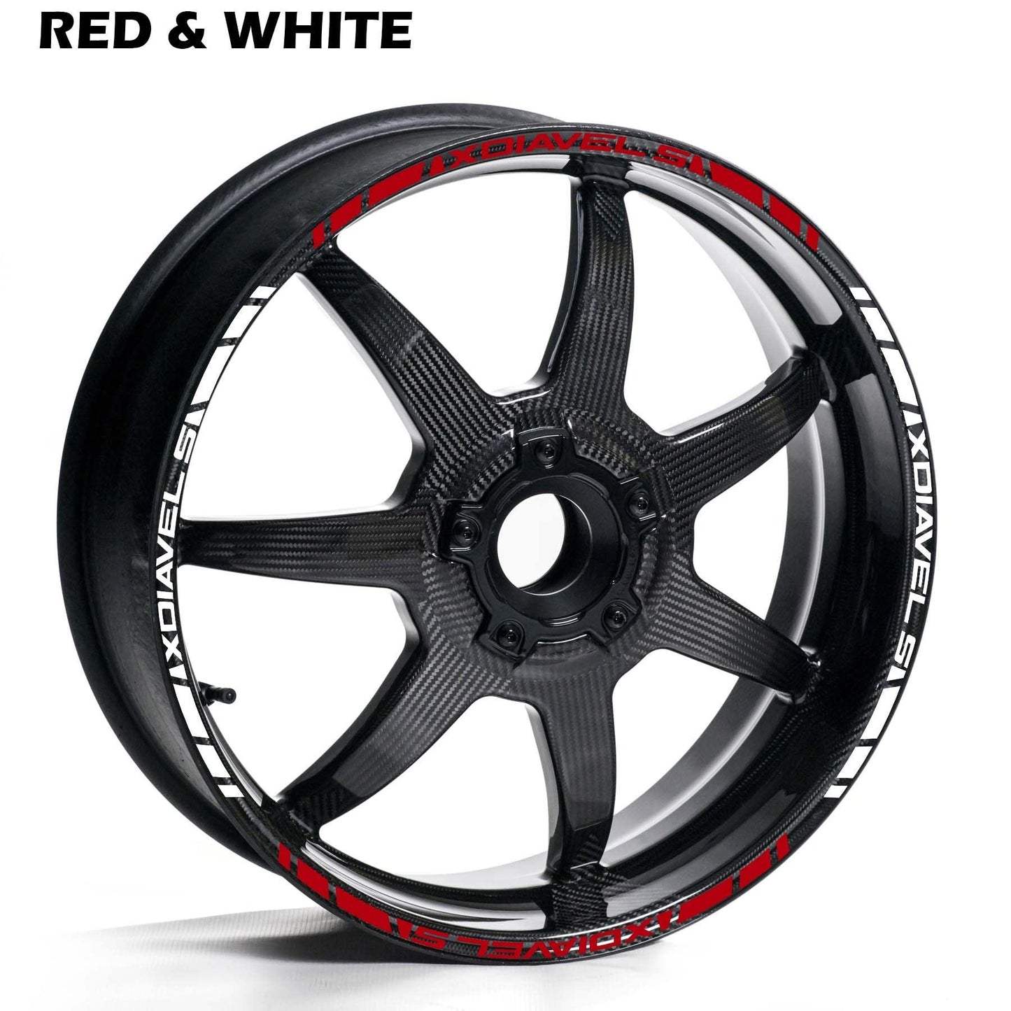 DUCATI X DIAVEL S WHEEL RIM STRIPE DECAL STICKER KIT - Speed Army