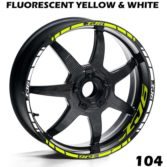 YAMAHA XJ6 WHEEL FULL RIM STRIPE DECAL STICKER KIT - Speed Army