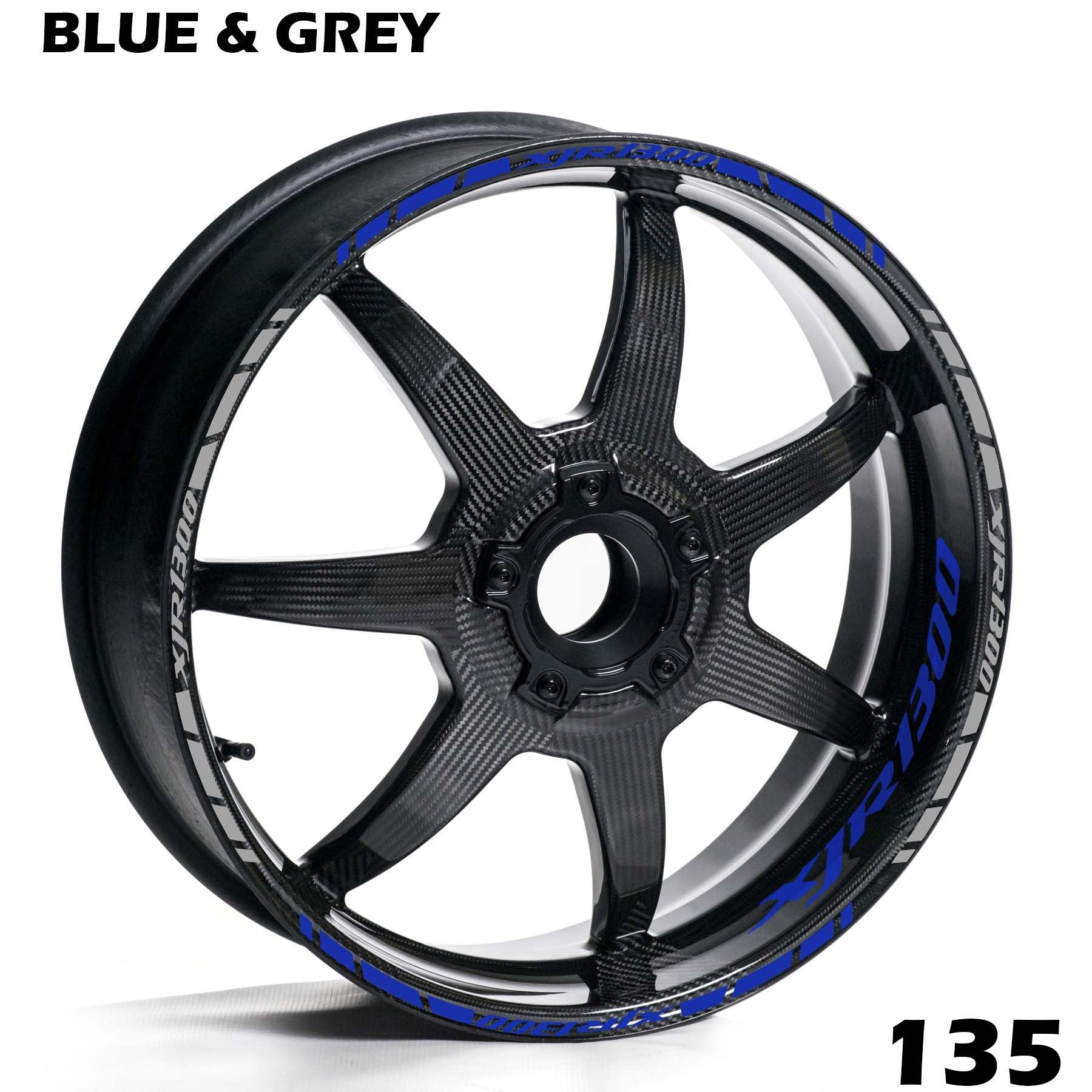YAMAHA XJR 1300 WHEEL FULL RIM STRIPE DECAL STICKER KIT - Speed Army