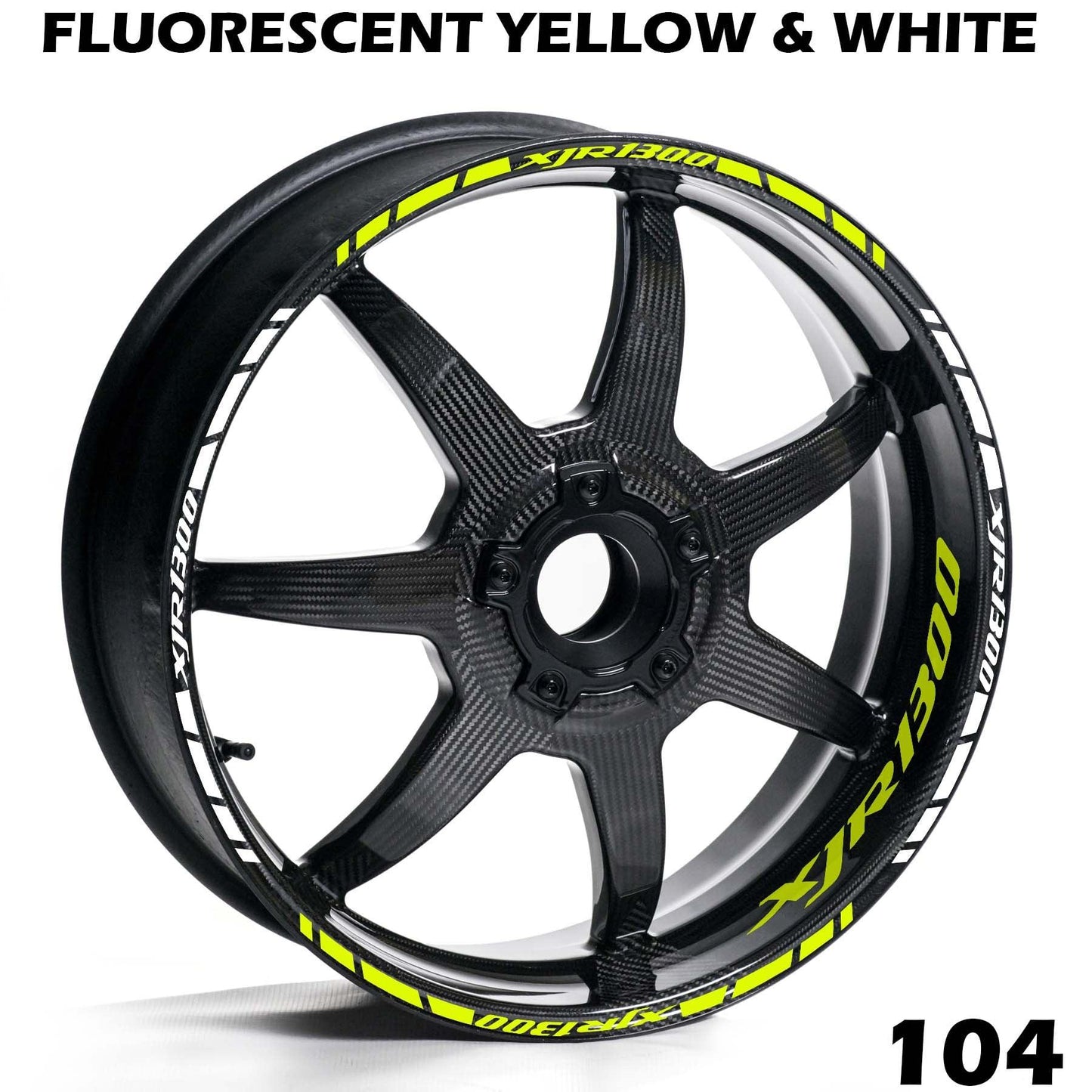 YAMAHA XJR 1300 WHEEL FULL RIM STRIPE DECAL STICKER KIT - Speed Army