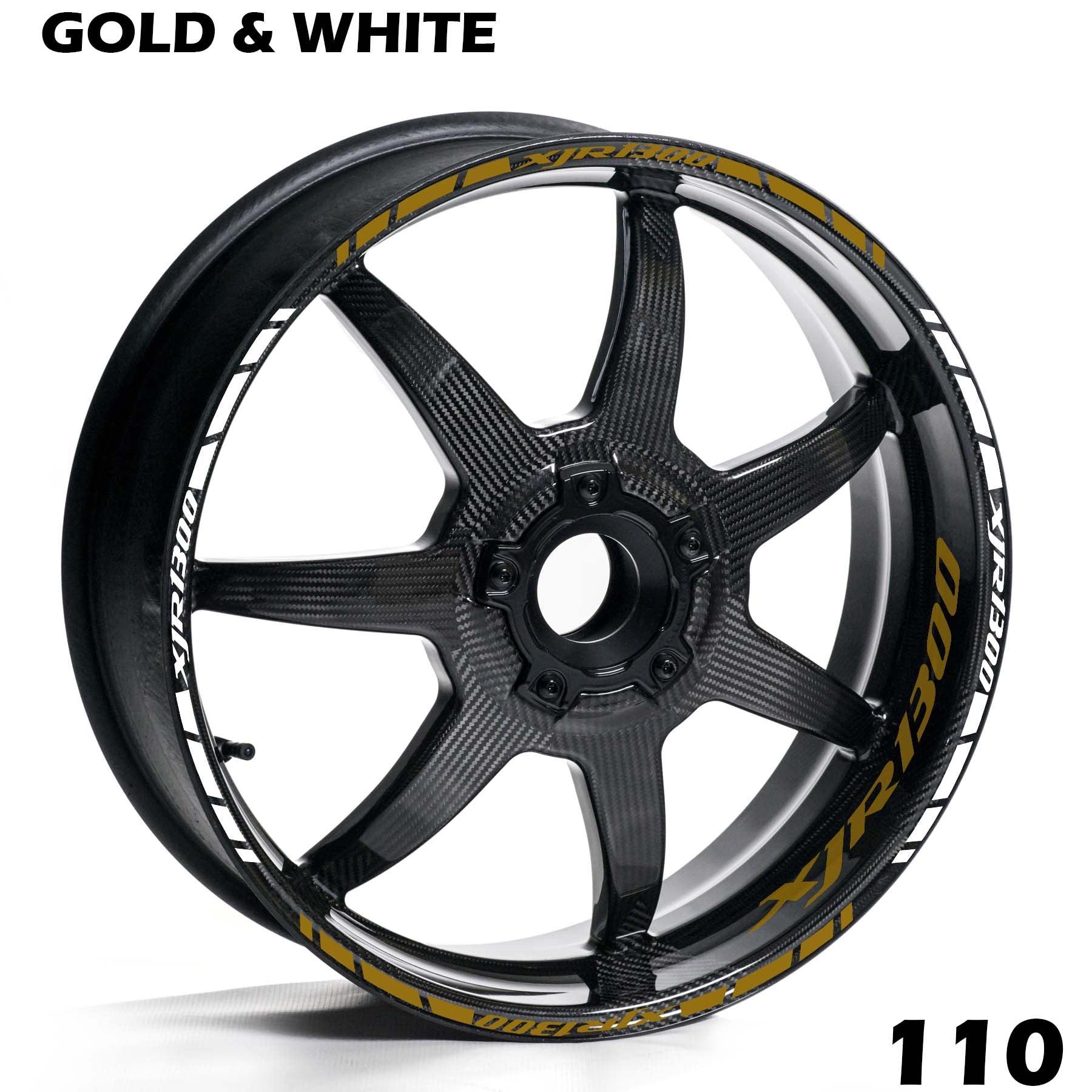 YAMAHA XJR 1300 WHEEL FULL RIM STRIPE DECAL STICKER KIT - Speed Army