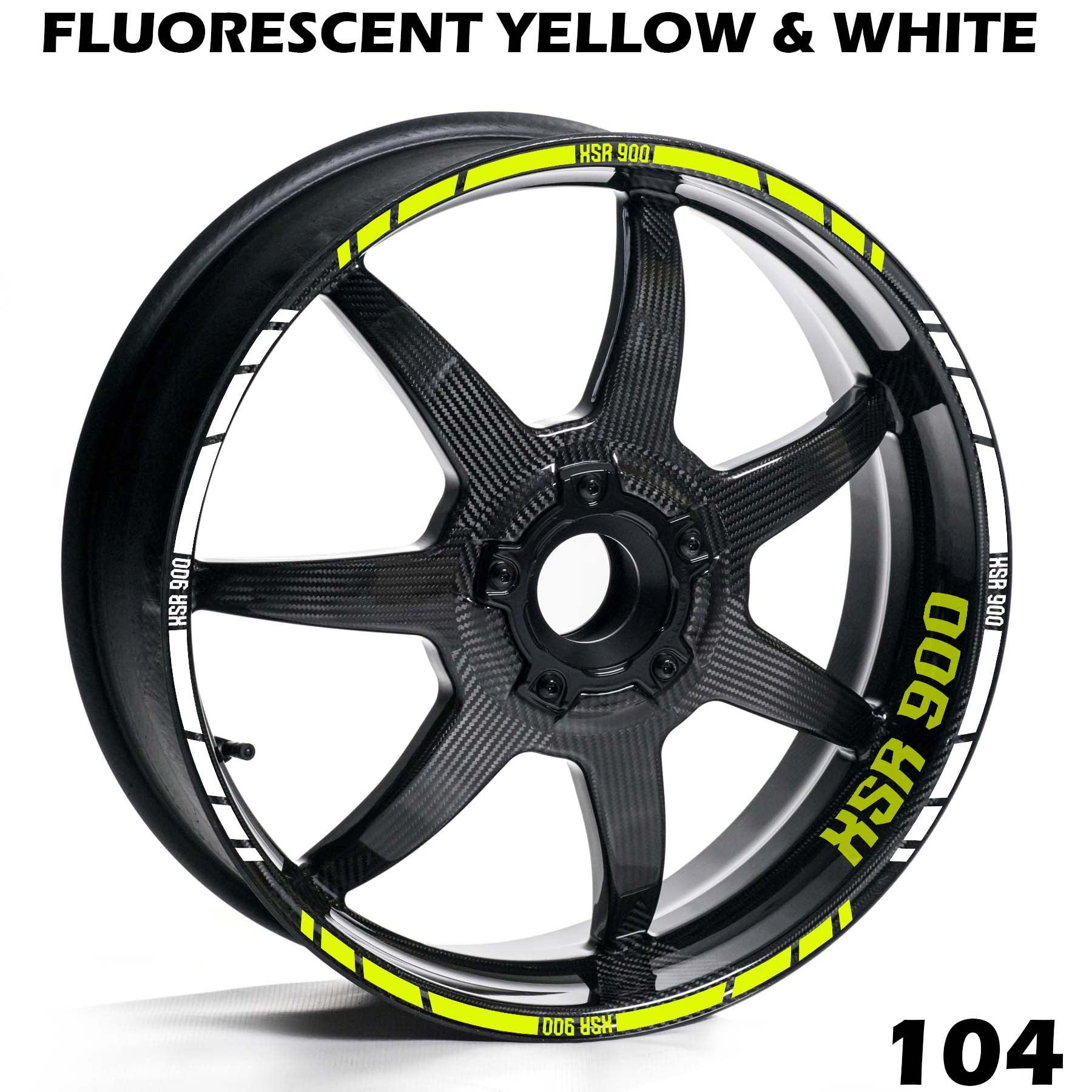YAMAHA XSR 900 WHEEL FULL RIM STRIPE DECAL STICKER KIT - Speed Army