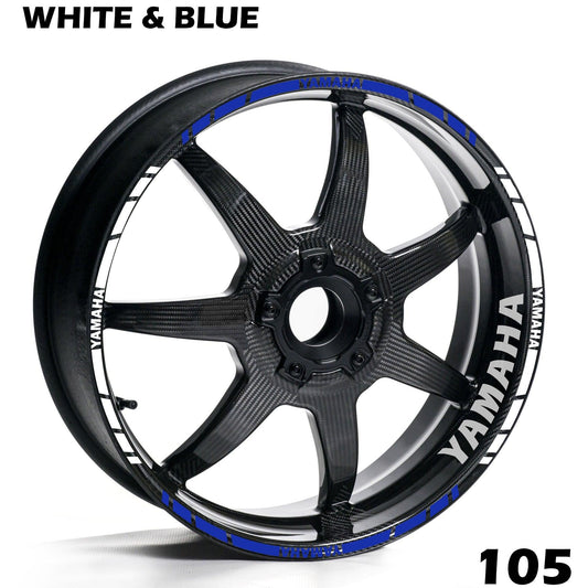 YAMAHA FULL WHEEL RIM STRIPE DECAL STICKER KIT - Speed Army