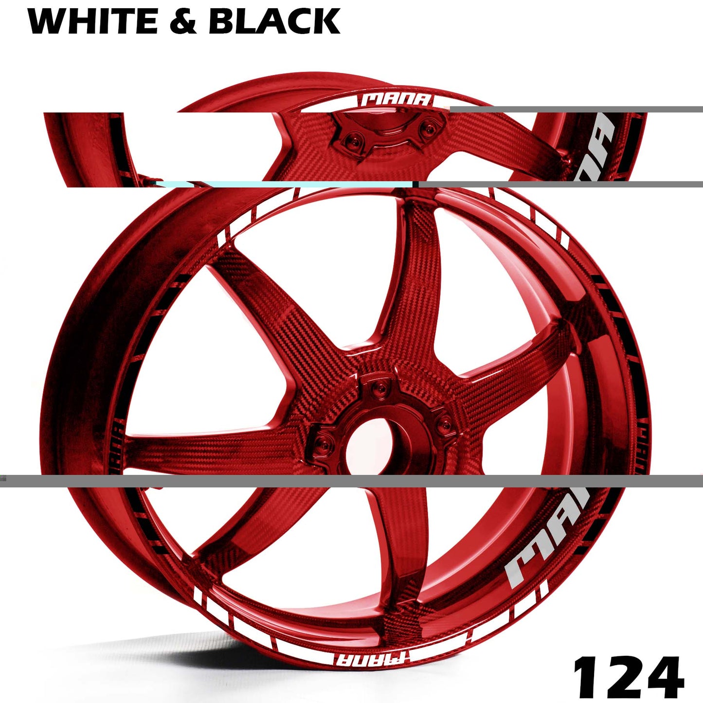 APRILIA MANA WHEEL RIM STRIPE DECAL STICKER KIT