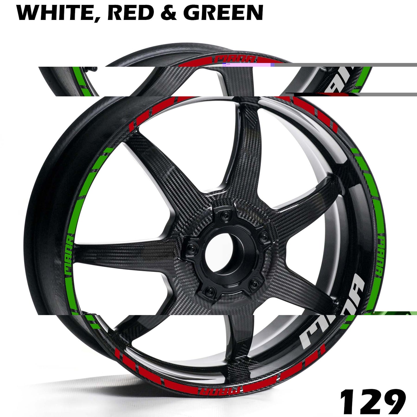 APRILIA MANA WHEEL RIM STRIPE DECAL STICKER KIT