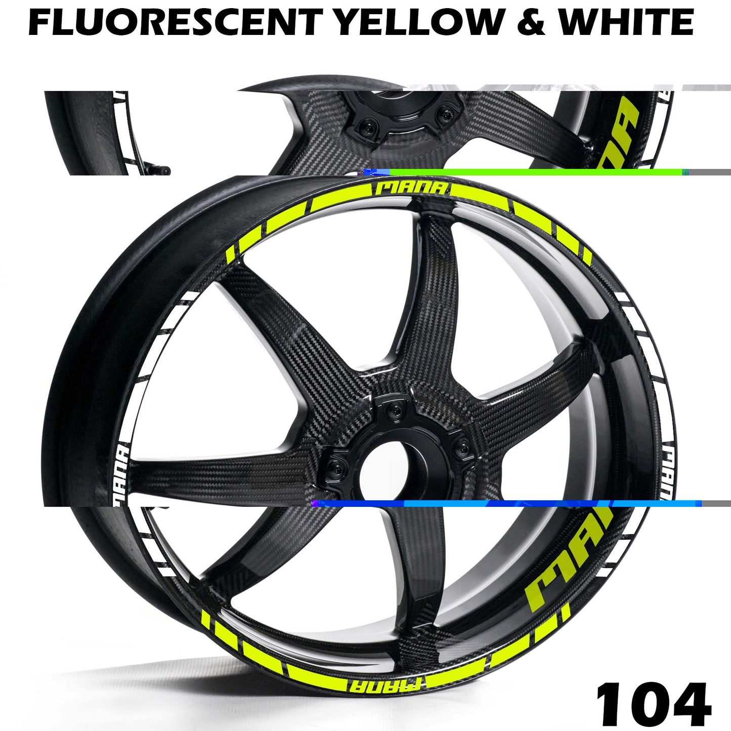 APRILIA MANA WHEEL RIM STRIPE DECAL STICKER KIT