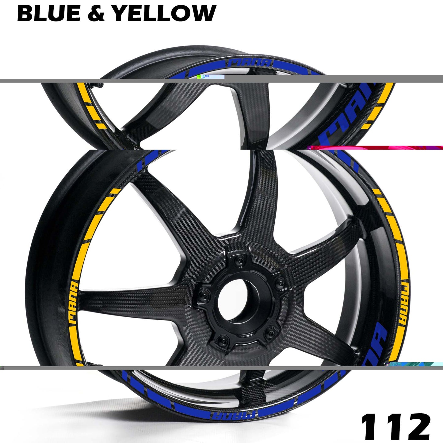 APRILIA MANA WHEEL RIM STRIPE DECAL STICKER KIT