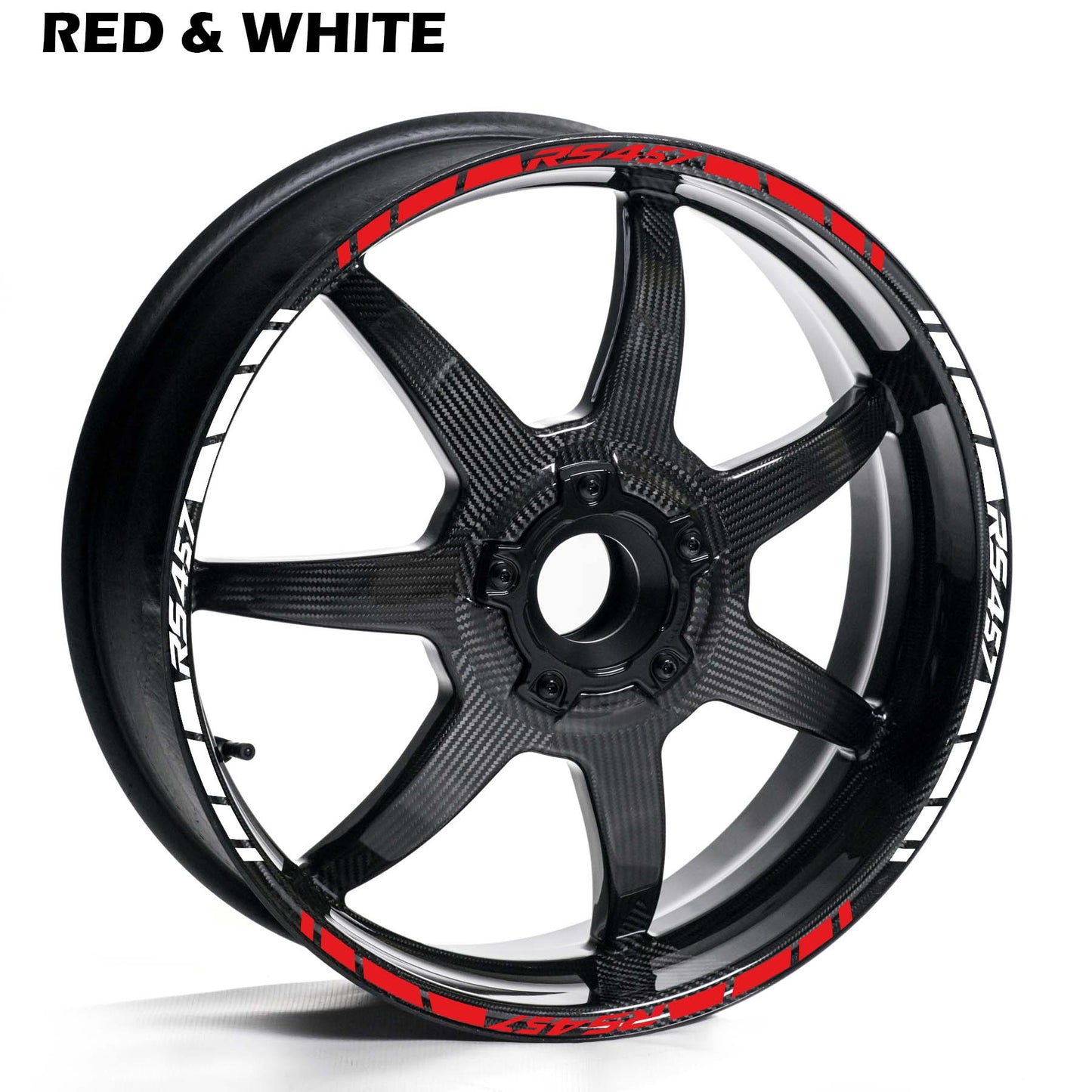 APRILIA RS457 TWO COLOURS WHEEL RIM STRIPE DECAL STICKER KIT