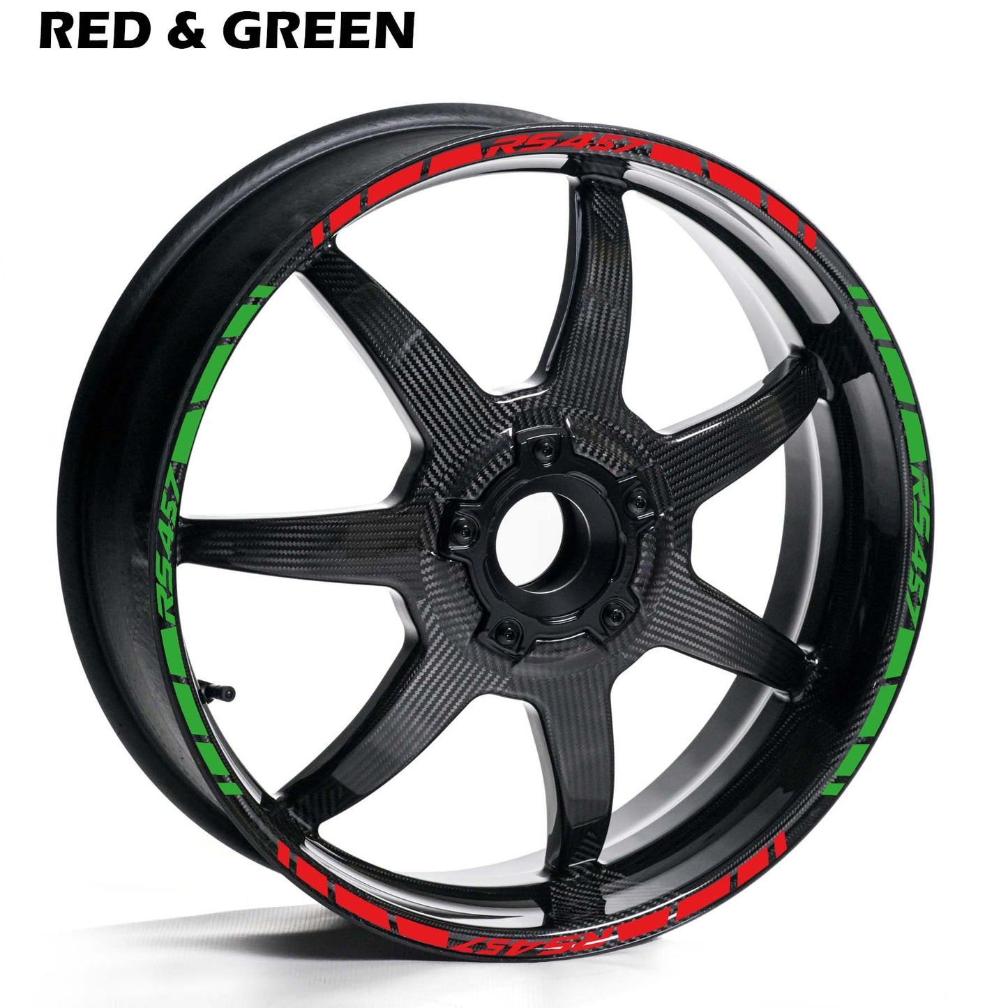 APRILIA RS457 TWO COLOURS WHEEL RIM STRIPE DECAL STICKER KIT