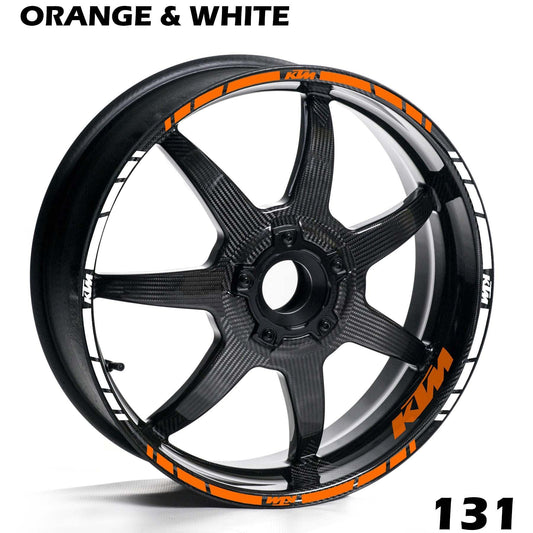 KTM FULL WHEEL RIM STRIPE DECAL STICKER KIT - Speed Army