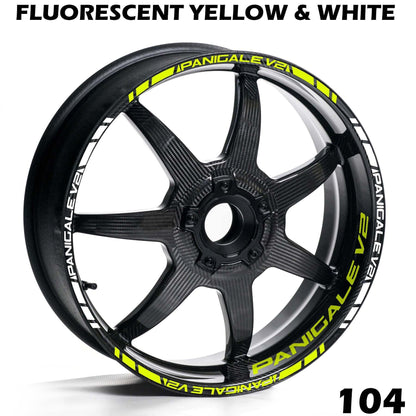 DUCATI PANIGALE V2 FULL WHEEL RIM STRIPE DECAL STICKER KIT - Speed Army