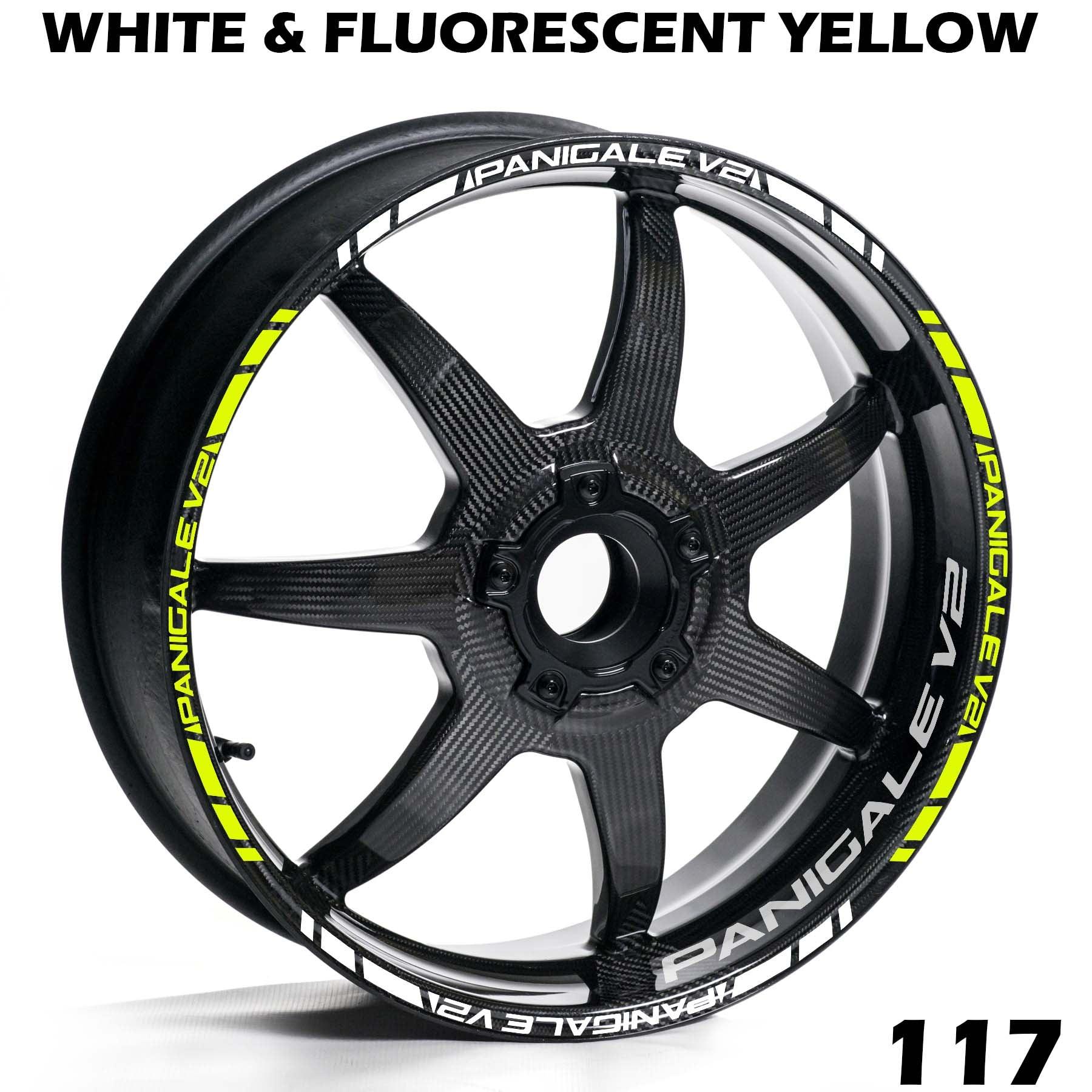 DUCATI PANIGALE V2 FULL WHEEL RIM STRIPE DECAL STICKER KIT - Speed Army