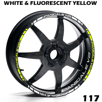 DUCATI PANIGALE V2 FULL WHEEL RIM STRIPE DECAL STICKER KIT - Speed Army