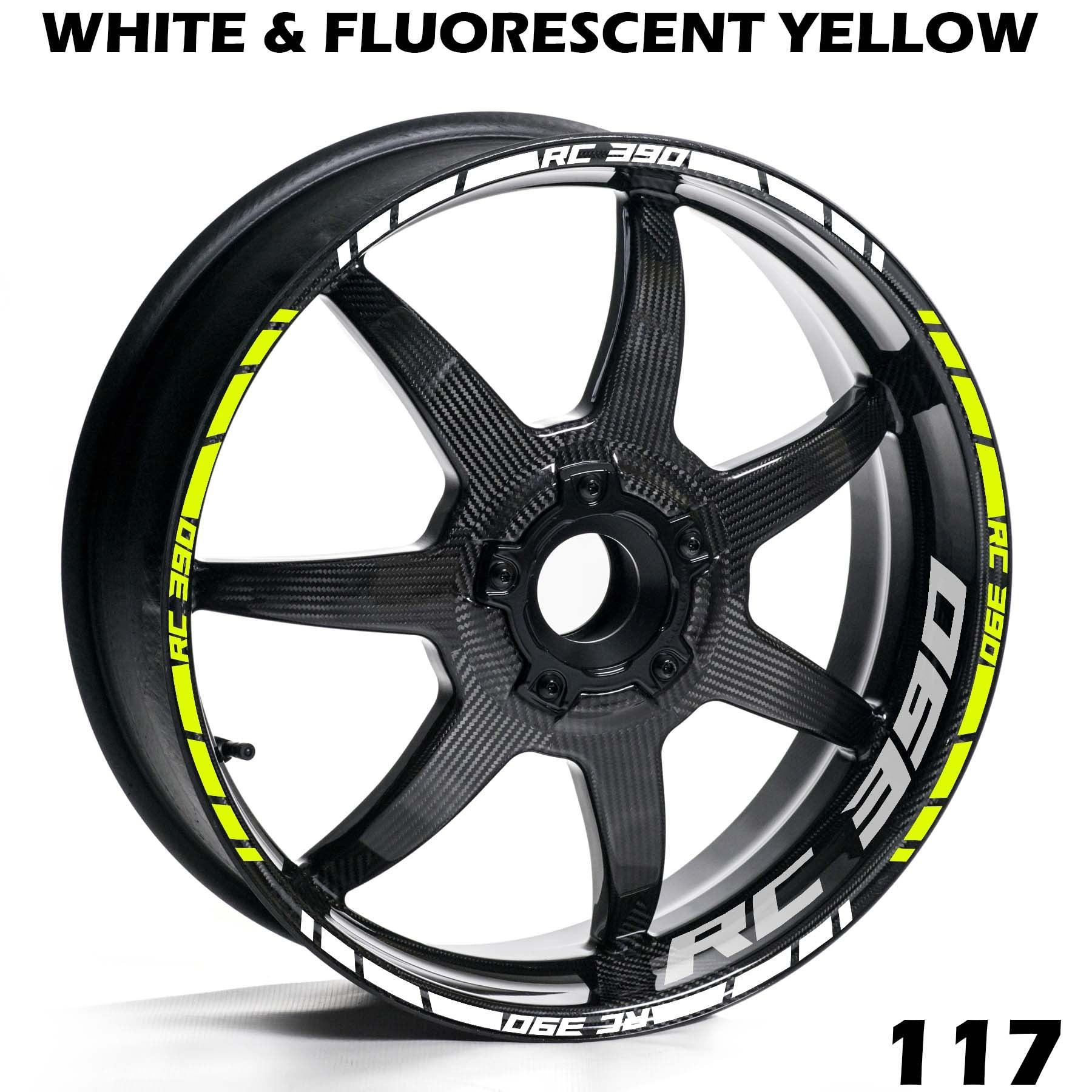 KTM RC 390 FULL WHEEL RIM STRIPE DECAL STICKER KIT - Speed Army