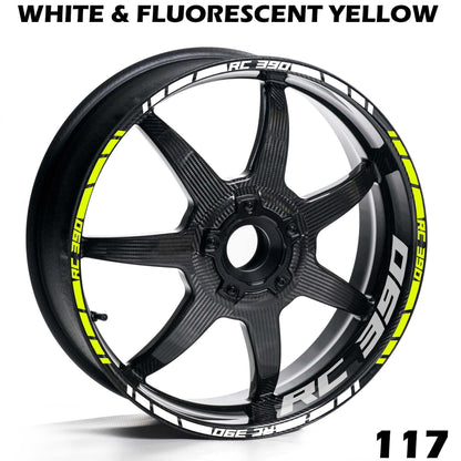 KTM RC 390 FULL WHEEL RIM STRIPE DECAL STICKER KIT - Speed Army