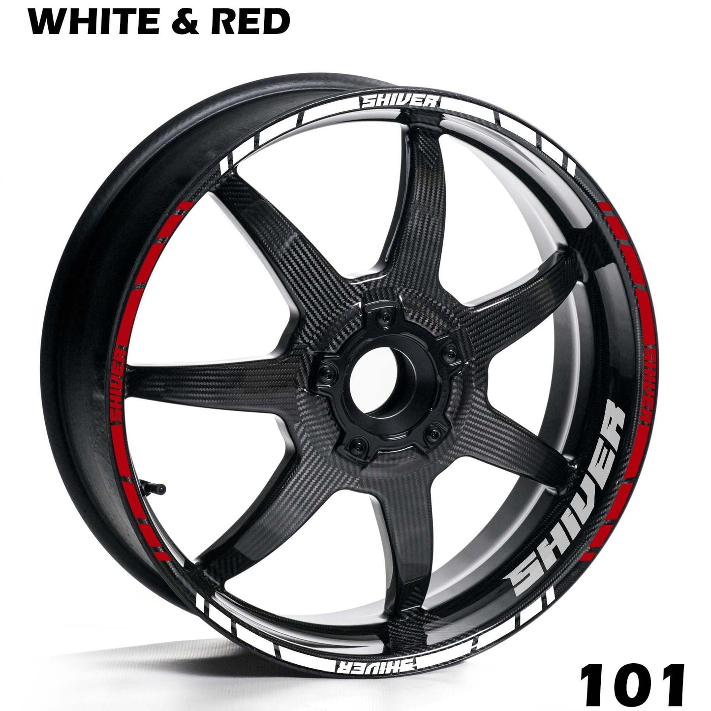 APRILIA SHIVER WHEEL RIM STRIPE DECAL STICKER KIT - Speed Army