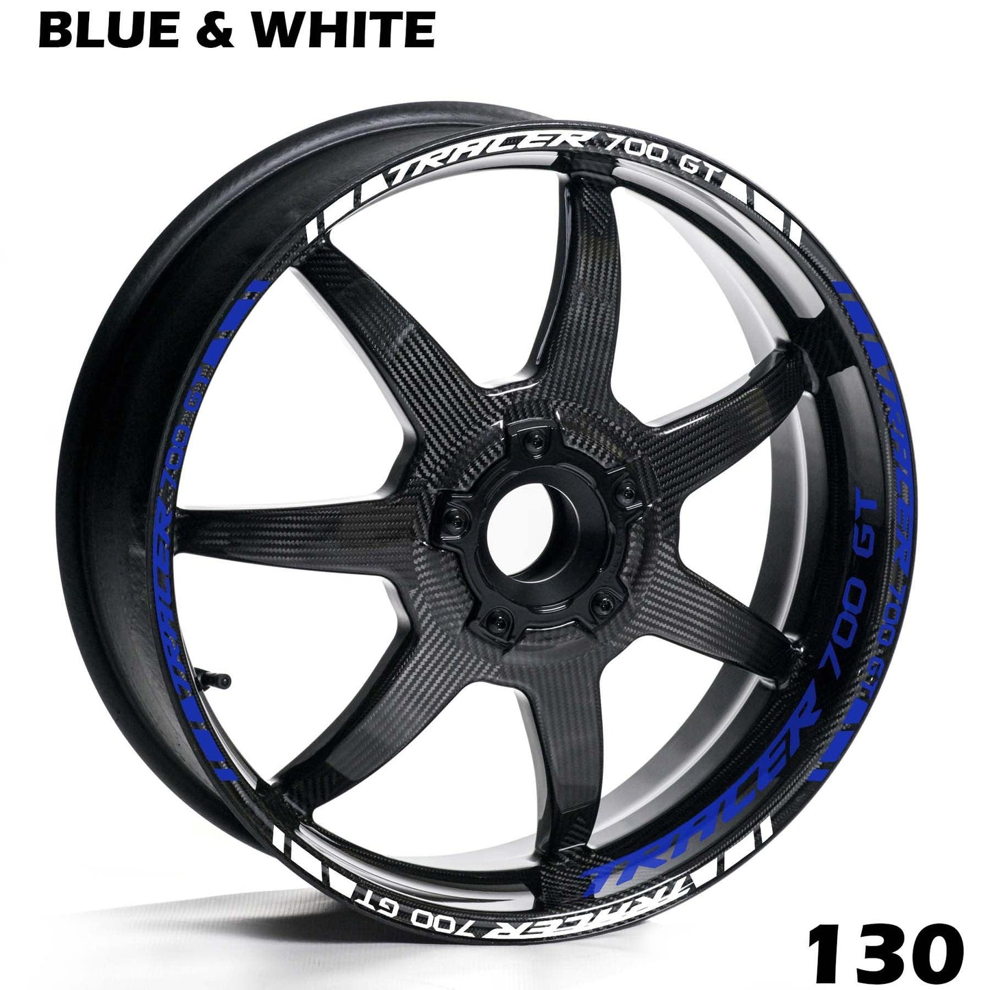 YAMAHA TRACER 700 GT FULL WHEEL RIM STRIPE DECAL STICKER KIT - Speed Army