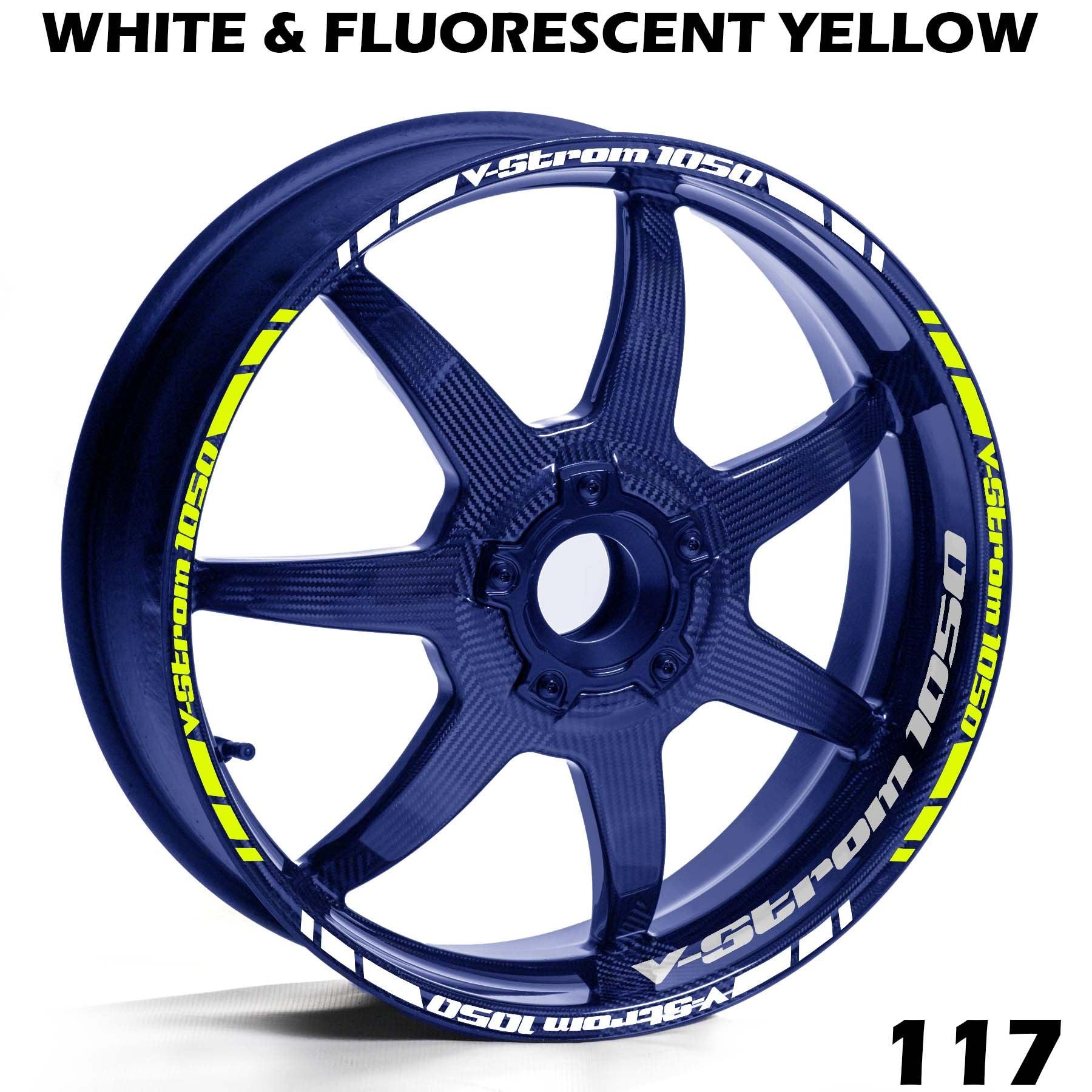 SUZUKI V-STROM 1050 FULL WHEEL RIM STRIPE DECAL STICKER KIT - Speed Army