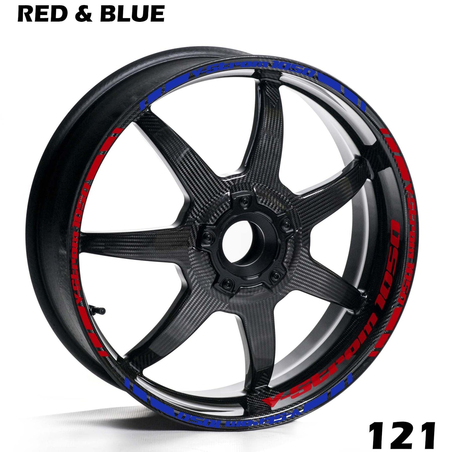 SUZUKI V-STROM 1050 FULL WHEEL RIM STRIPE DECAL STICKER KIT - Speed Army